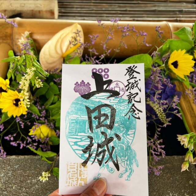 .
#上田城 #御城印 

2025夏バージョンになりました✨

上田城の御城印は四季でデザインが変わるのが特徴💡

しかも毎年異なるデザイン。
すべて手書き、手押し👀

城前の上田市観光会館2階と、城内の眞田神社で1枚300円で販売中です⛩

#長野県 #長野県上田市 #信州上田 #上田市 #信州 #城 #城巡り #眞田神社 #上田城跡公園 #百名城 #日本百名城 
#歴史好き #御城印集め #ueda #nagano